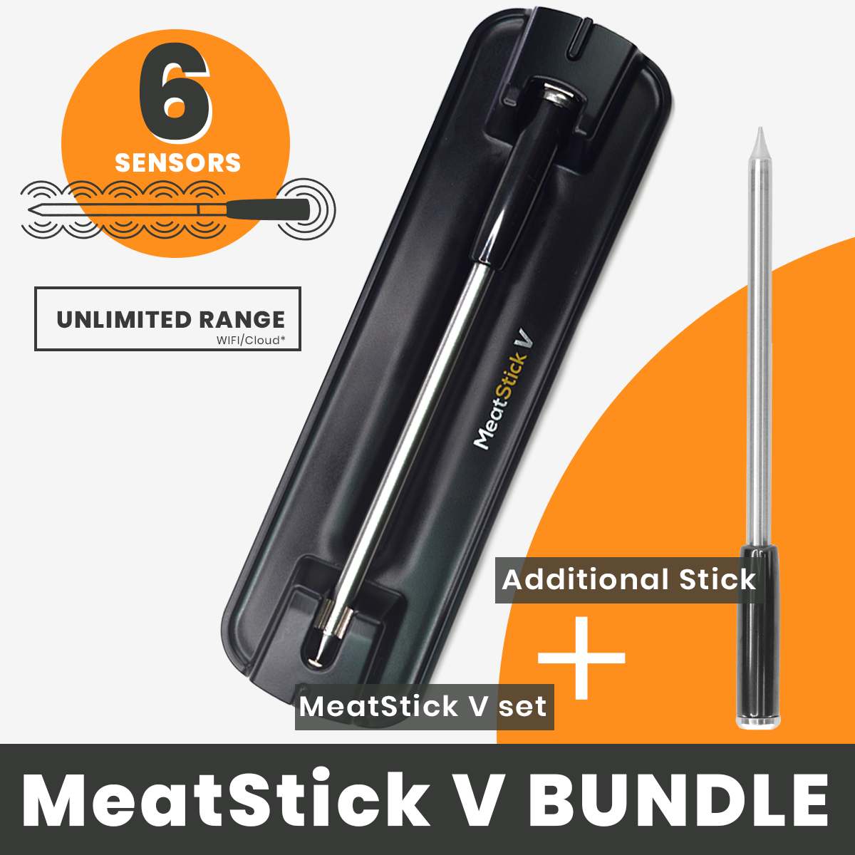 MeatStick V Set + Additional Stick Bundle