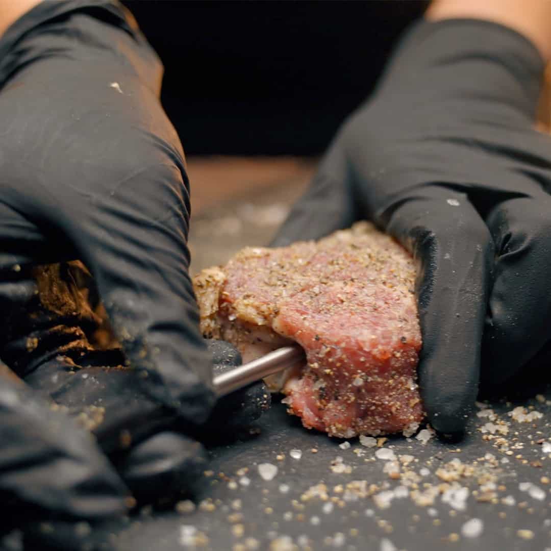 The Classic MeatStick: Wireless Meat Thermometer with Duo Sensors for grilling and smoking American BBQ