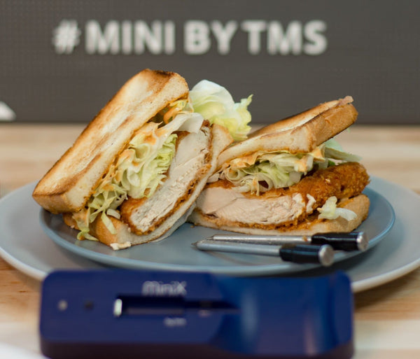 Chicken Katsu Sandwich using Mini by TMS
