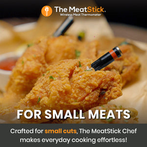 Unlock Culinary Mastery with MeatStick Chef: Effortlessly achieve perfect doneness with our preset temperature settings, making cooking accessible to everyone.