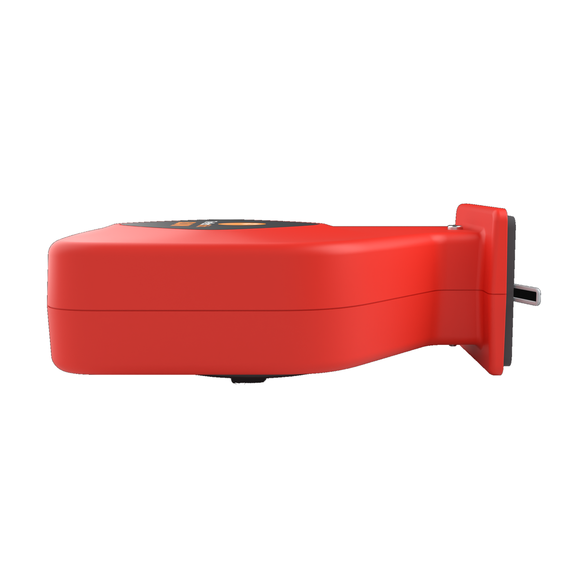 MeatStick Blow fan, side view