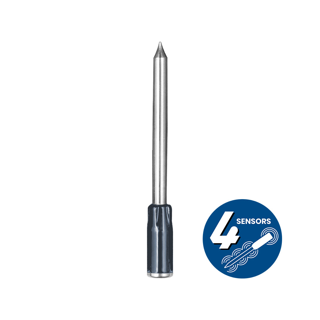 The MeatStick Chef: The Smallest Wireless Meat Thermometer with Quad Sensors made for small meat cuts and every home cook