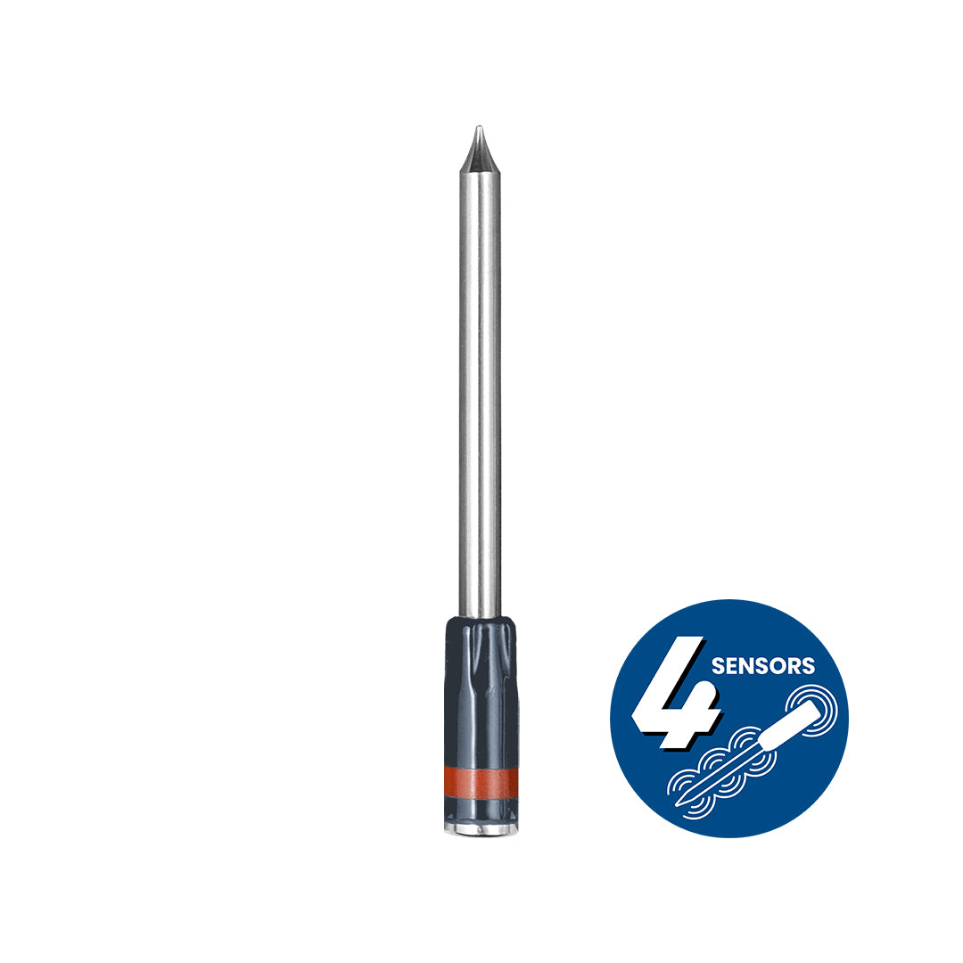 The MeatStick Chef: The Smallest Wireless Meat Thermometer with Quad Sensors made for small meat cuts and every home cook